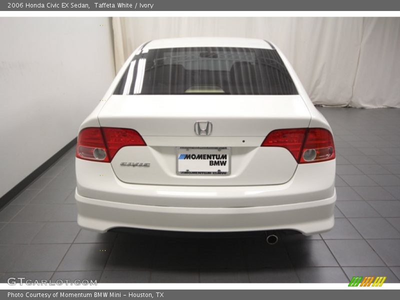 Taffeta White / Ivory 2006 Honda Civic EX Sedan