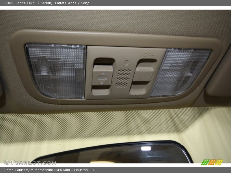 Taffeta White / Ivory 2006 Honda Civic EX Sedan