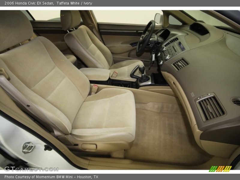  2006 Civic EX Sedan Ivory Interior