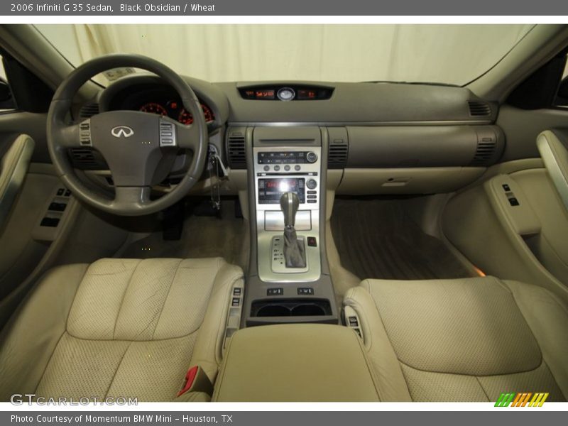 Black Obsidian / Wheat 2006 Infiniti G 35 Sedan