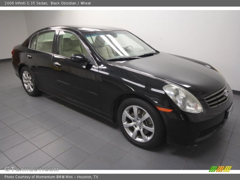 Black Obsidian / Wheat 2006 Infiniti G 35 Sedan