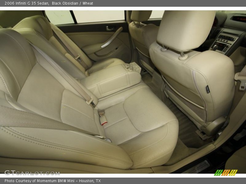 Black Obsidian / Wheat 2006 Infiniti G 35 Sedan