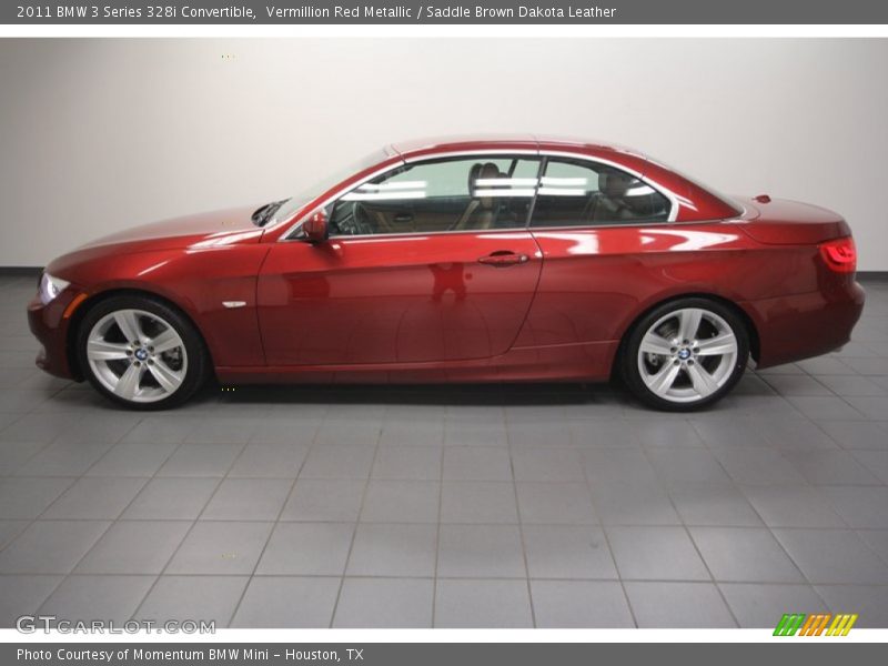  2011 3 Series 328i Convertible Vermillion Red Metallic