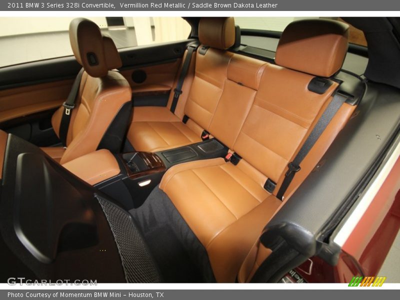 Rear Seat of 2011 3 Series 328i Convertible