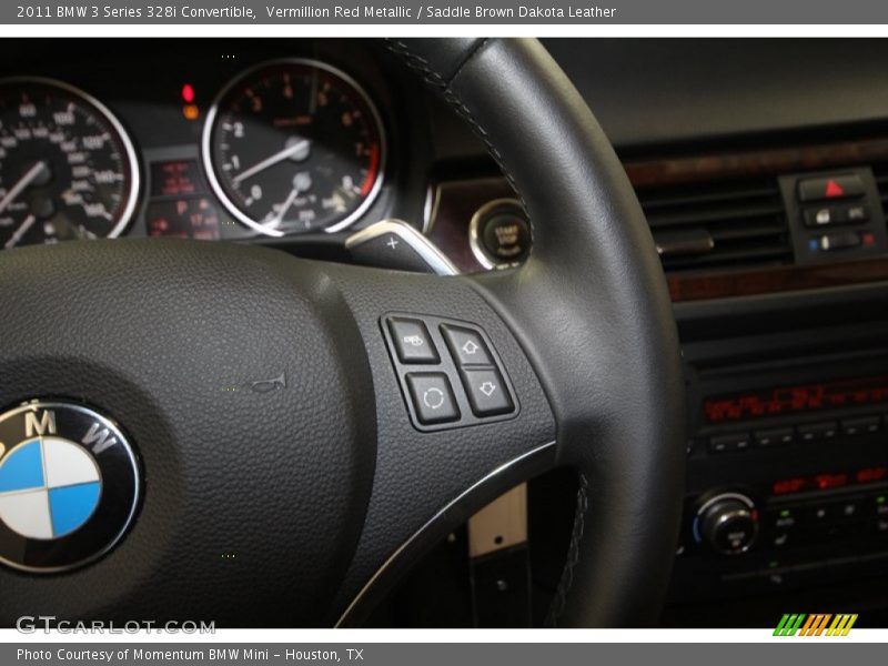 Controls of 2011 3 Series 328i Convertible