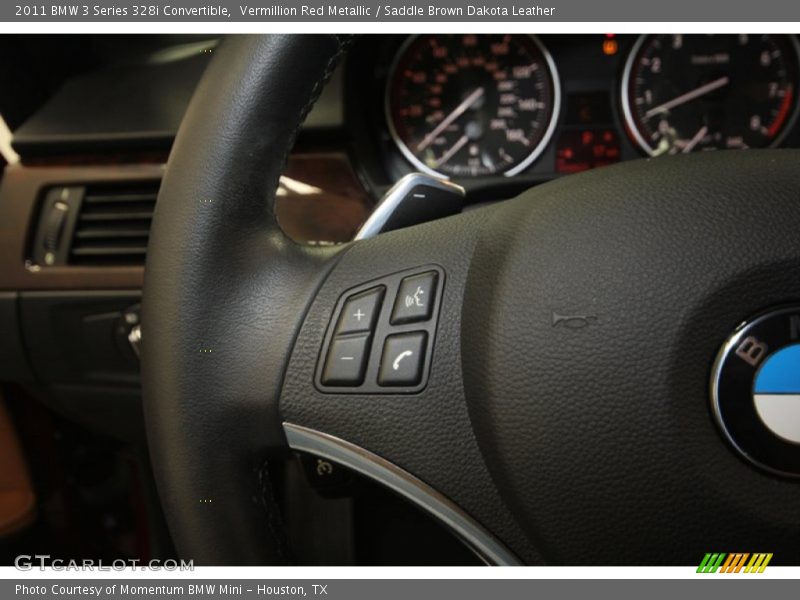 Controls of 2011 3 Series 328i Convertible