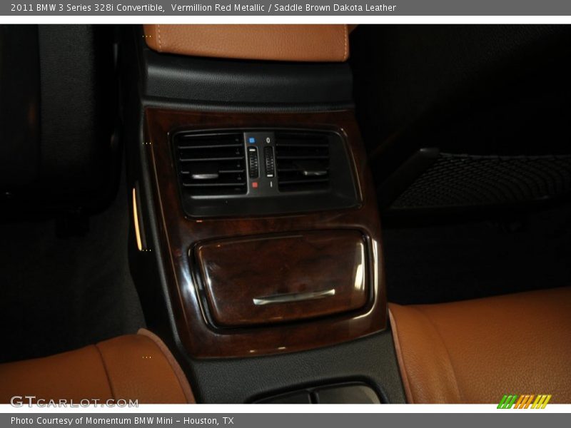 Vermillion Red Metallic / Saddle Brown Dakota Leather 2011 BMW 3 Series 328i Convertible