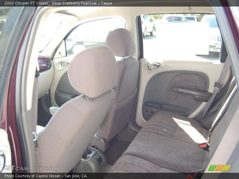 Deep Cranberry Pearlcoat / Taupe 2002 Chrysler PT Cruiser