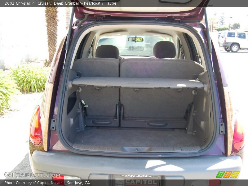 Deep Cranberry Pearlcoat / Taupe 2002 Chrysler PT Cruiser