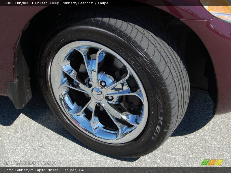 Deep Cranberry Pearlcoat / Taupe 2002 Chrysler PT Cruiser