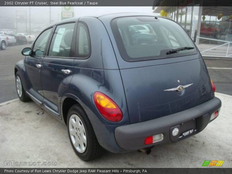 Steel Blue Pearlcoat / Taupe 2002 Chrysler PT Cruiser