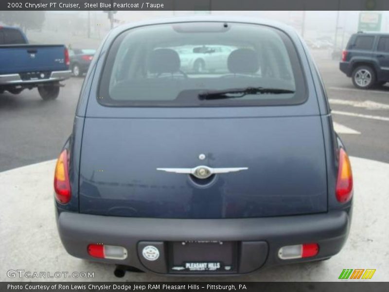 Steel Blue Pearlcoat / Taupe 2002 Chrysler PT Cruiser
