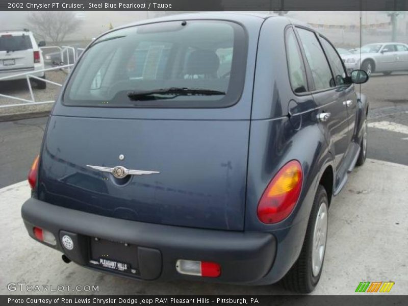 Steel Blue Pearlcoat / Taupe 2002 Chrysler PT Cruiser