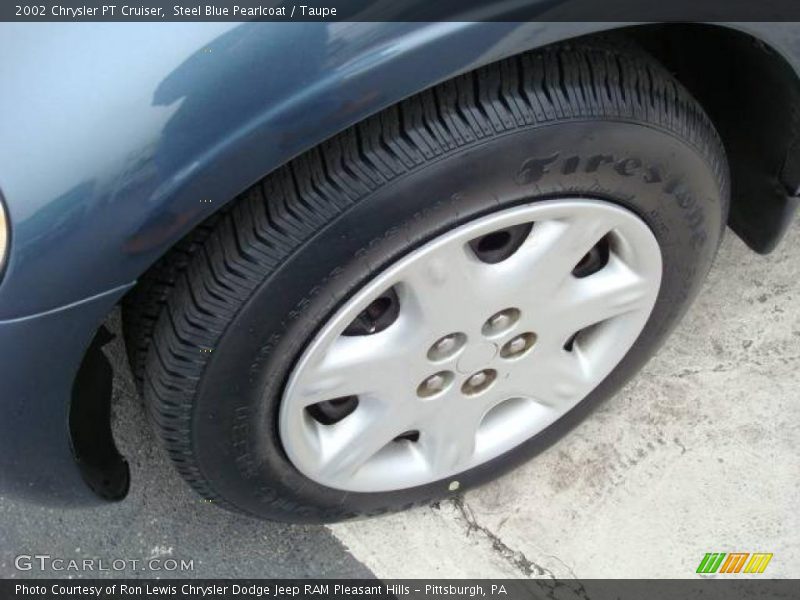 Steel Blue Pearlcoat / Taupe 2002 Chrysler PT Cruiser