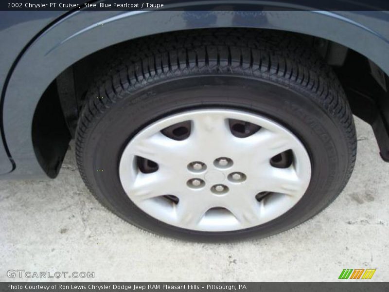 Steel Blue Pearlcoat / Taupe 2002 Chrysler PT Cruiser