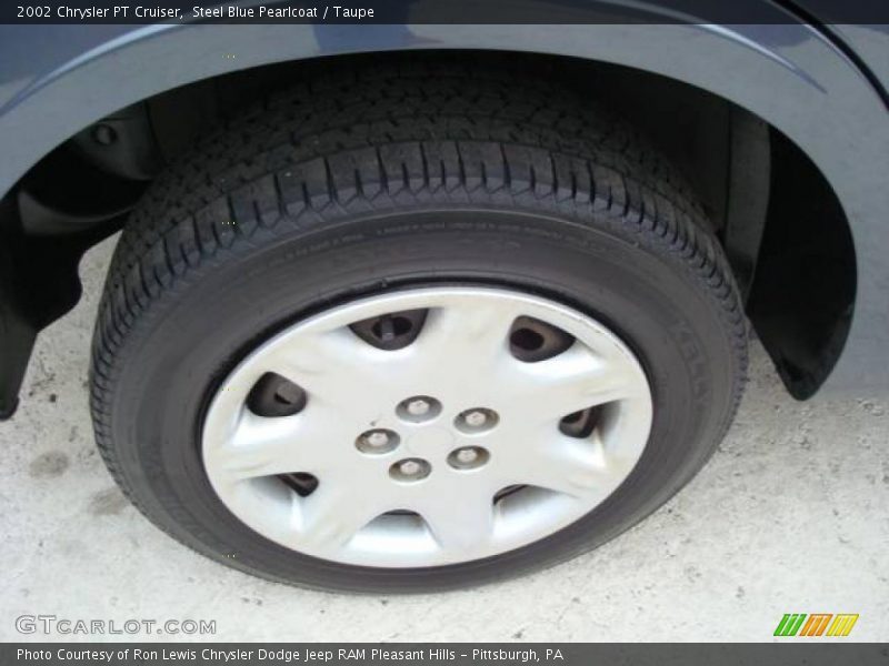 Steel Blue Pearlcoat / Taupe 2002 Chrysler PT Cruiser