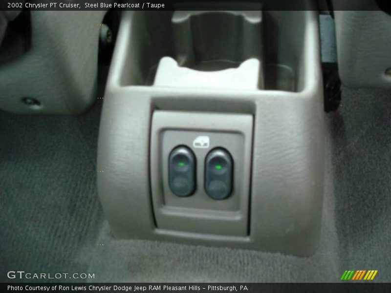 Steel Blue Pearlcoat / Taupe 2002 Chrysler PT Cruiser