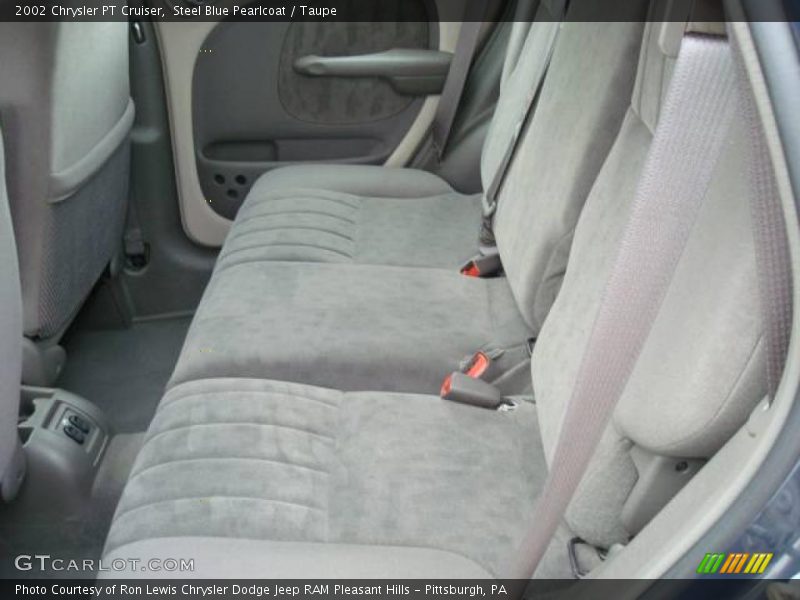 Steel Blue Pearlcoat / Taupe 2002 Chrysler PT Cruiser