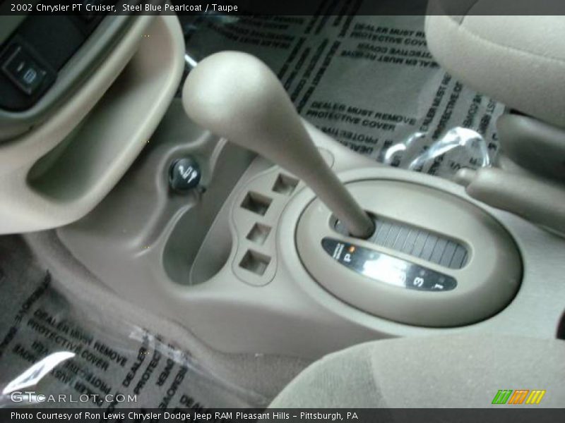 Steel Blue Pearlcoat / Taupe 2002 Chrysler PT Cruiser