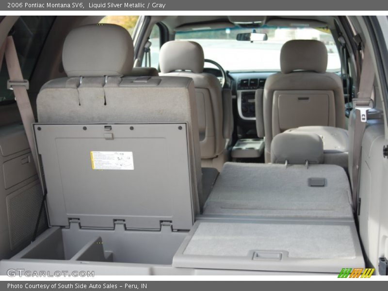 Liquid Silver Metallic / Gray 2006 Pontiac Montana SV6