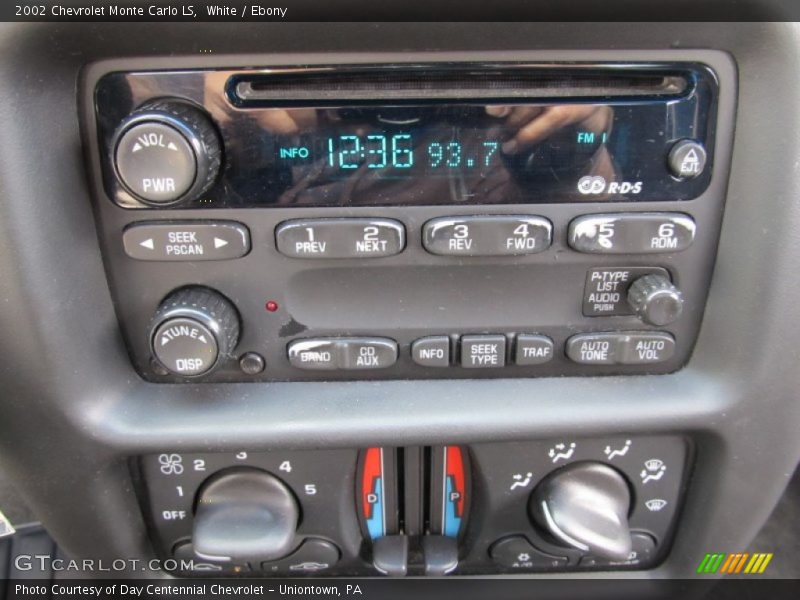 Audio System of 2002 Monte Carlo LS