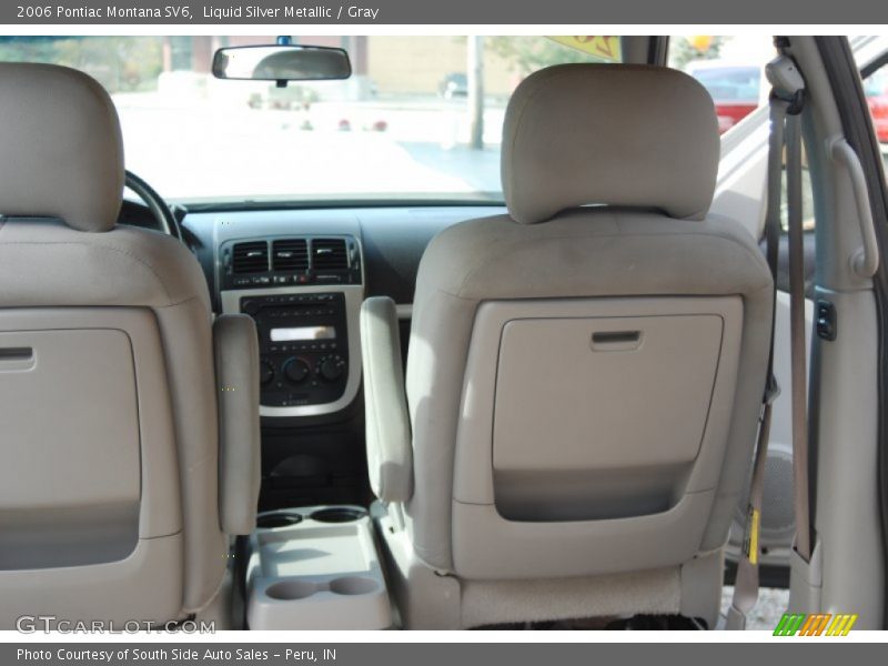Liquid Silver Metallic / Gray 2006 Pontiac Montana SV6