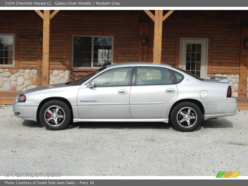 Galaxy Silver Metallic / Medium Gray 2004 Chevrolet Impala LS