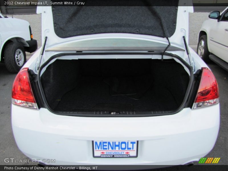 Summit White / Gray 2012 Chevrolet Impala LT