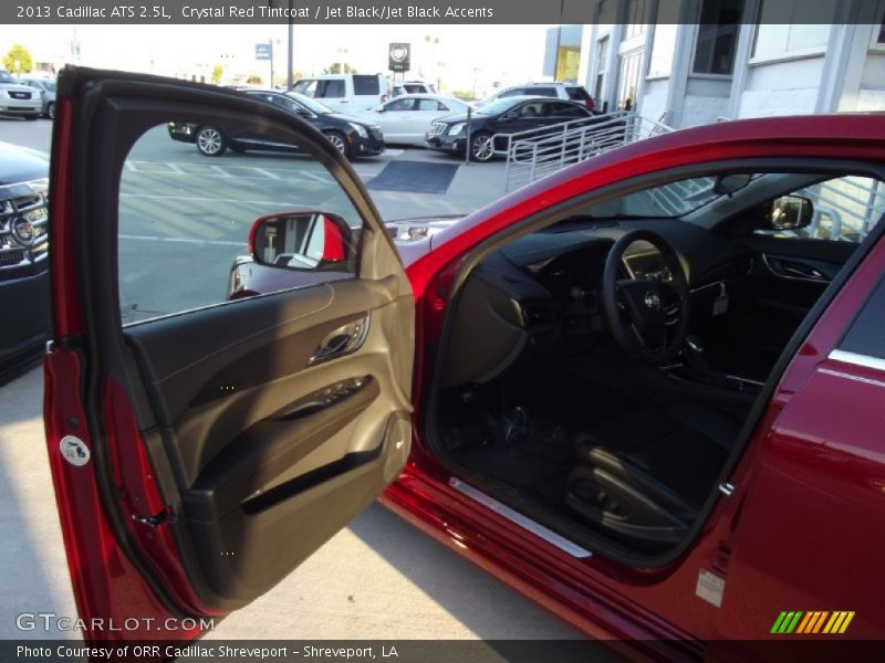 Crystal Red Tintcoat / Jet Black/Jet Black Accents 2013 Cadillac ATS 2.5L