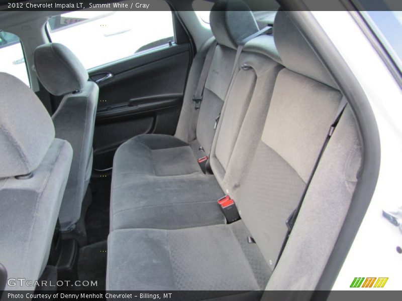 Summit White / Gray 2012 Chevrolet Impala LT