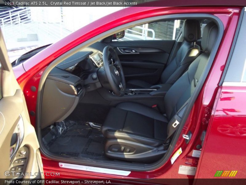Crystal Red Tintcoat / Jet Black/Jet Black Accents 2013 Cadillac ATS 2.5L