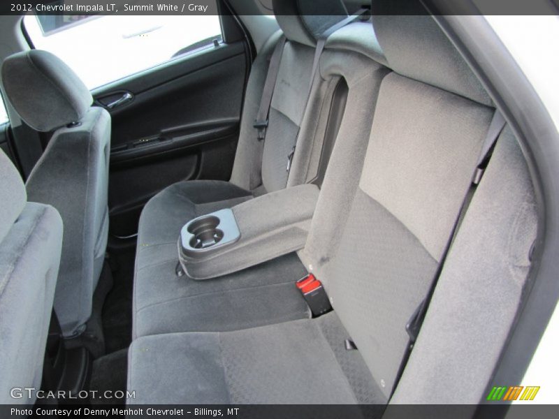 Summit White / Gray 2012 Chevrolet Impala LT