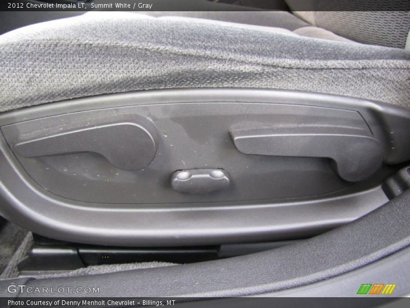 Summit White / Gray 2012 Chevrolet Impala LT