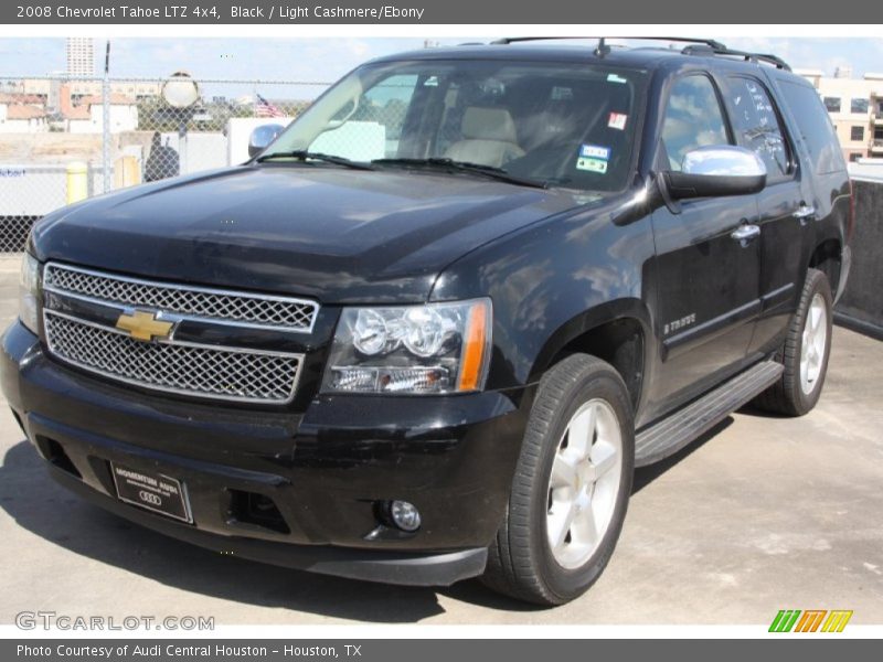 Black / Light Cashmere/Ebony 2008 Chevrolet Tahoe LTZ 4x4