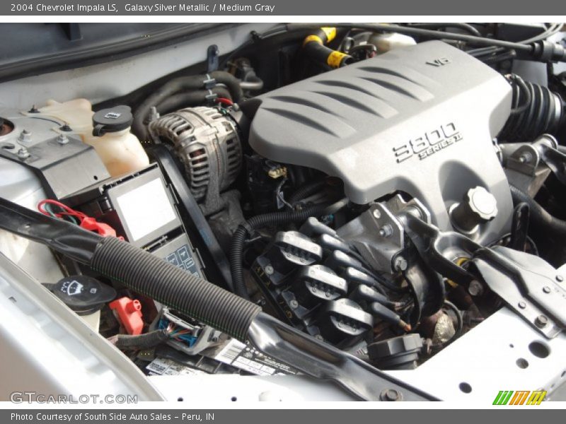 Galaxy Silver Metallic / Medium Gray 2004 Chevrolet Impala LS