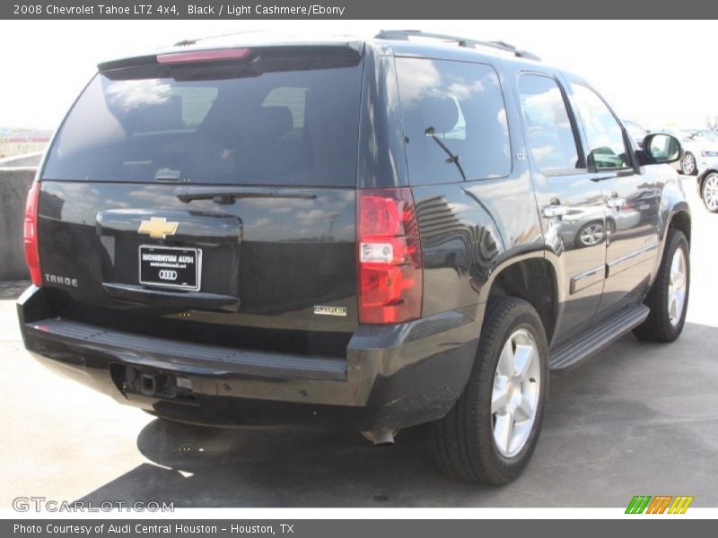Black / Light Cashmere/Ebony 2008 Chevrolet Tahoe LTZ 4x4