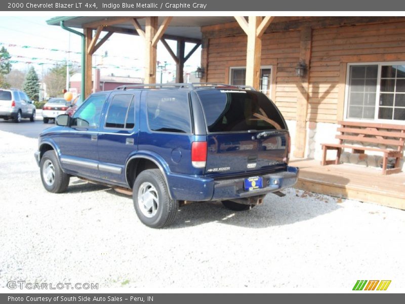 Indigo Blue Metallic / Graphite Gray 2000 Chevrolet Blazer LT 4x4