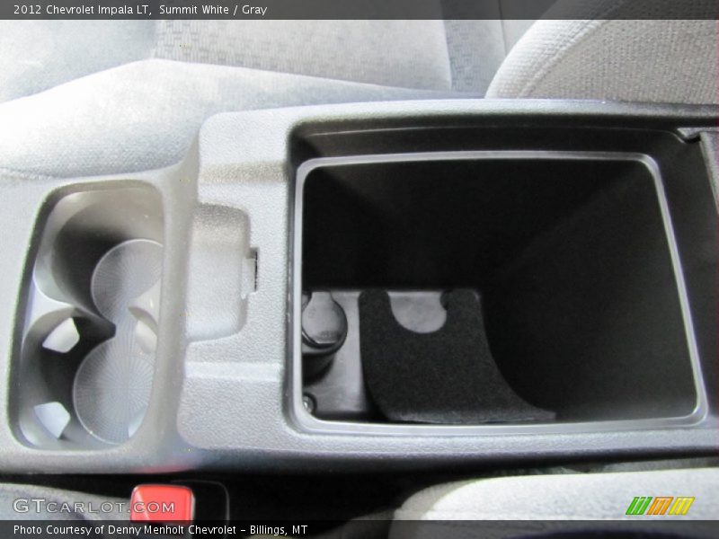 Summit White / Gray 2012 Chevrolet Impala LT