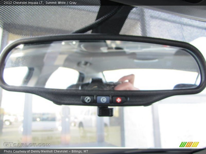 Summit White / Gray 2012 Chevrolet Impala LT