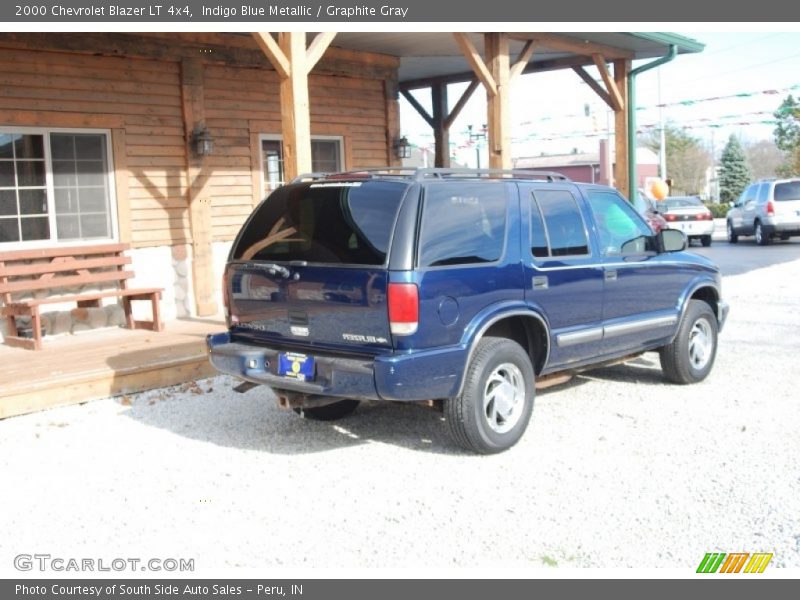 Indigo Blue Metallic / Graphite Gray 2000 Chevrolet Blazer LT 4x4
