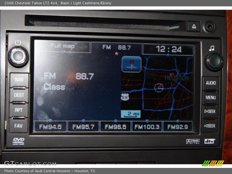 Black / Light Cashmere/Ebony 2008 Chevrolet Tahoe LTZ 4x4