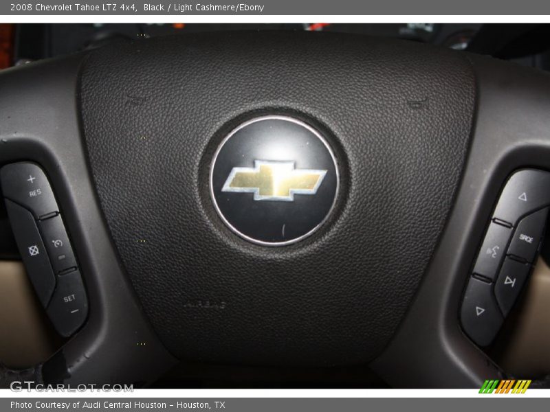 Black / Light Cashmere/Ebony 2008 Chevrolet Tahoe LTZ 4x4