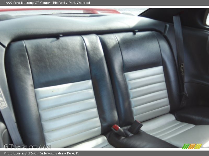 Rio Red / Dark Charcoal 1999 Ford Mustang GT Coupe