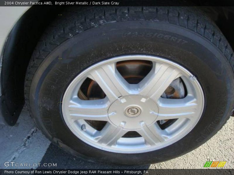 Bright Silver Metallic / Dark Slate Gray 2004 Chrysler Pacifica AWD