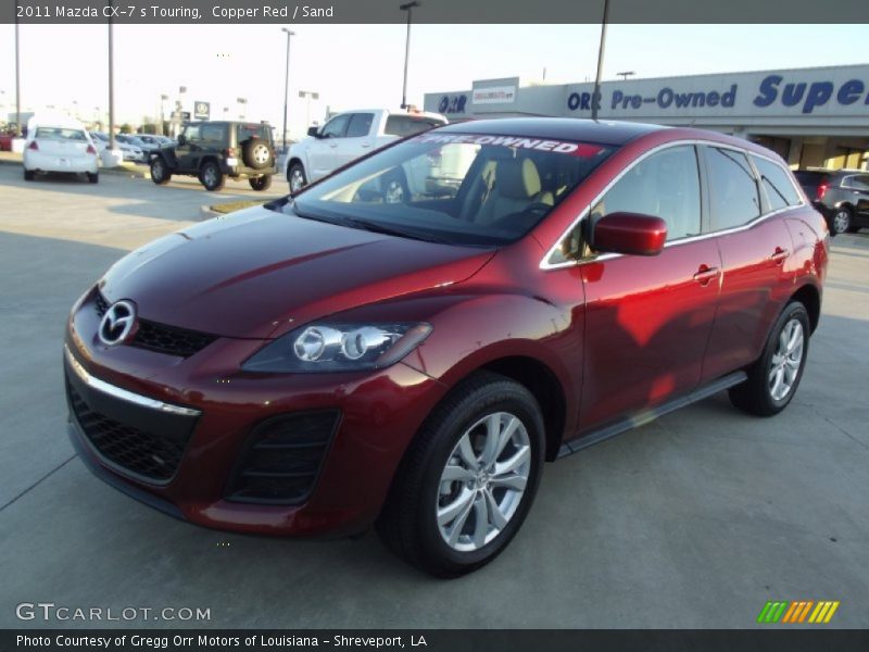 Copper Red / Sand 2011 Mazda CX-7 s Touring