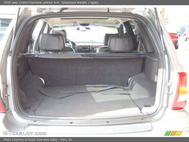 Silverstone Metallic / Agate 2000 Jeep Grand Cherokee Limited 4x4