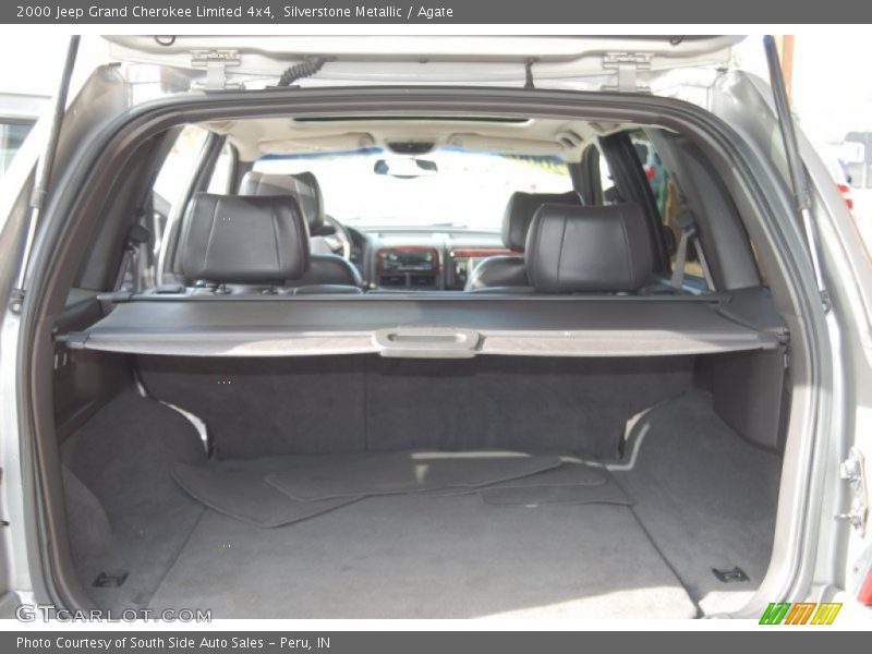 Silverstone Metallic / Agate 2000 Jeep Grand Cherokee Limited 4x4