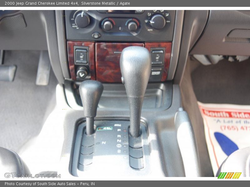 Silverstone Metallic / Agate 2000 Jeep Grand Cherokee Limited 4x4