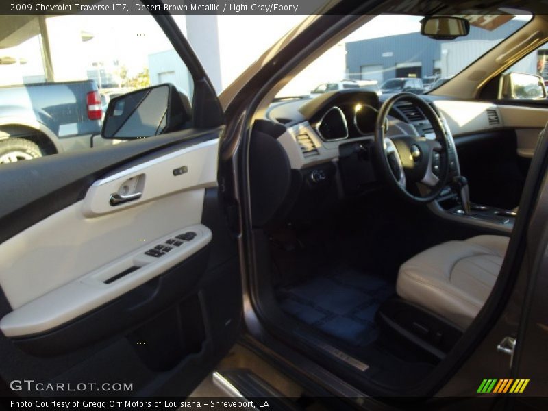 Desert Brown Metallic / Light Gray/Ebony 2009 Chevrolet Traverse LTZ