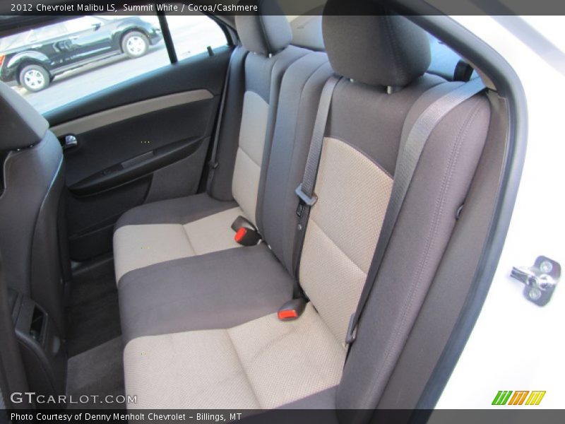 Summit White / Cocoa/Cashmere 2012 Chevrolet Malibu LS
